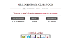 Desktop Screenshot of johnsonsclassroom.com